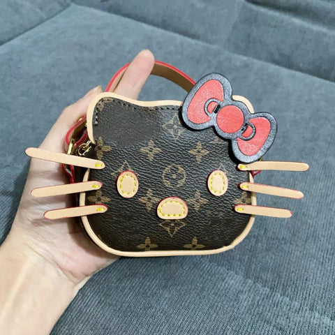 Mini KT Cat Wallet - Flower Edition