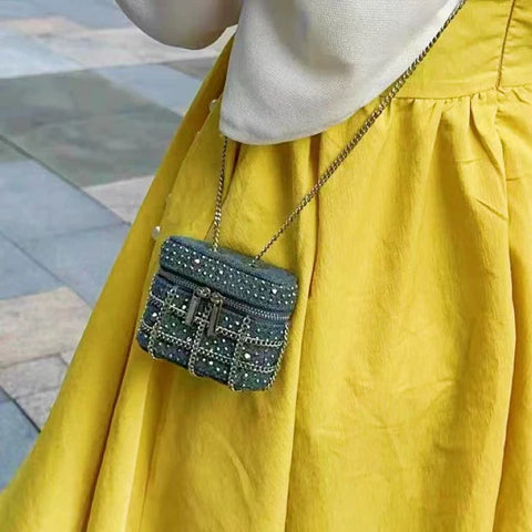 Jean mini bag
