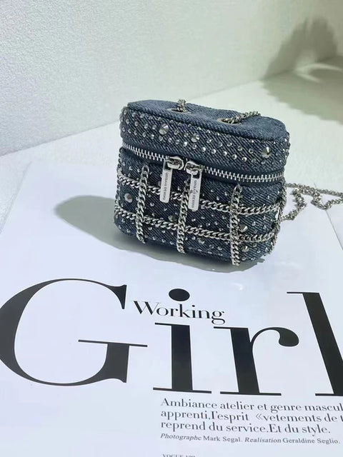 Jean mini bag