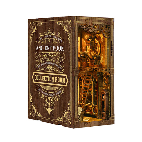 Booknook handmade DIY booklet ancient book collection room assembly model 3D three-dimensional booklet