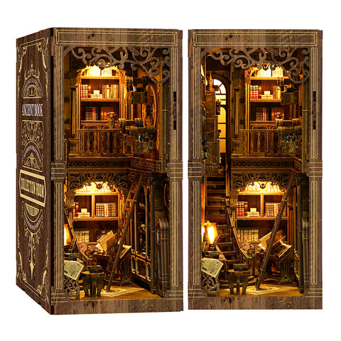 Halloween gift book DIY hut wooden hand-assembled toy model house