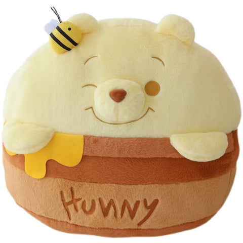 Winnie the Pooh Bee Jar Plush Pillow Cushion