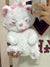 Puffy Winnie Strawberry Bear Cute Plush Stuffed Toy from the Sleepy Didi Series.